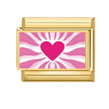 Pink beam heart