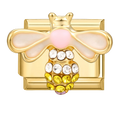 Bee rhinestone