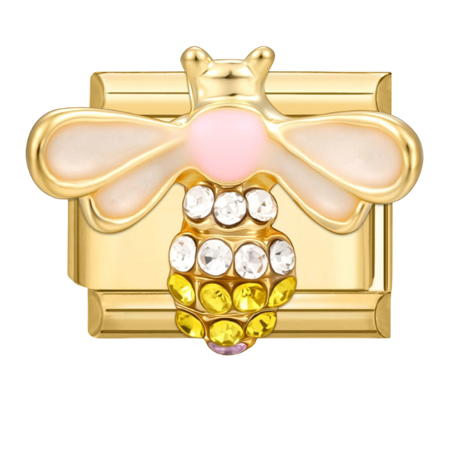 Bee rhinestone