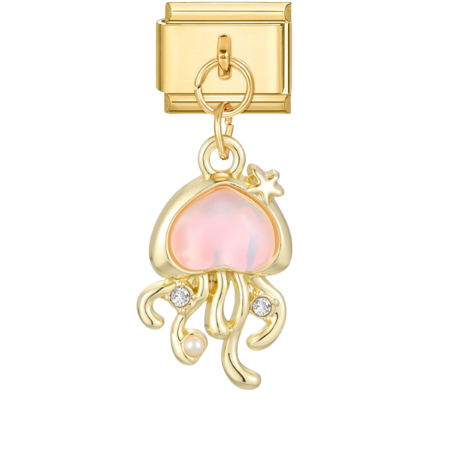 Pink jellyfish