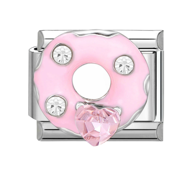Pink donut