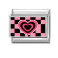 Checked heart